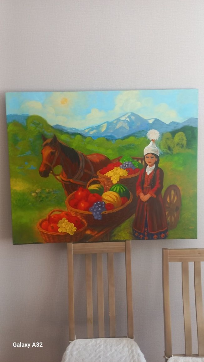 Картина акриловыми красками продам