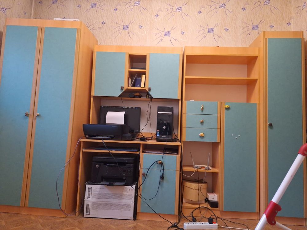 Детский шкаф компьютерный стол