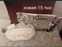 сумочка новая цвет айвори