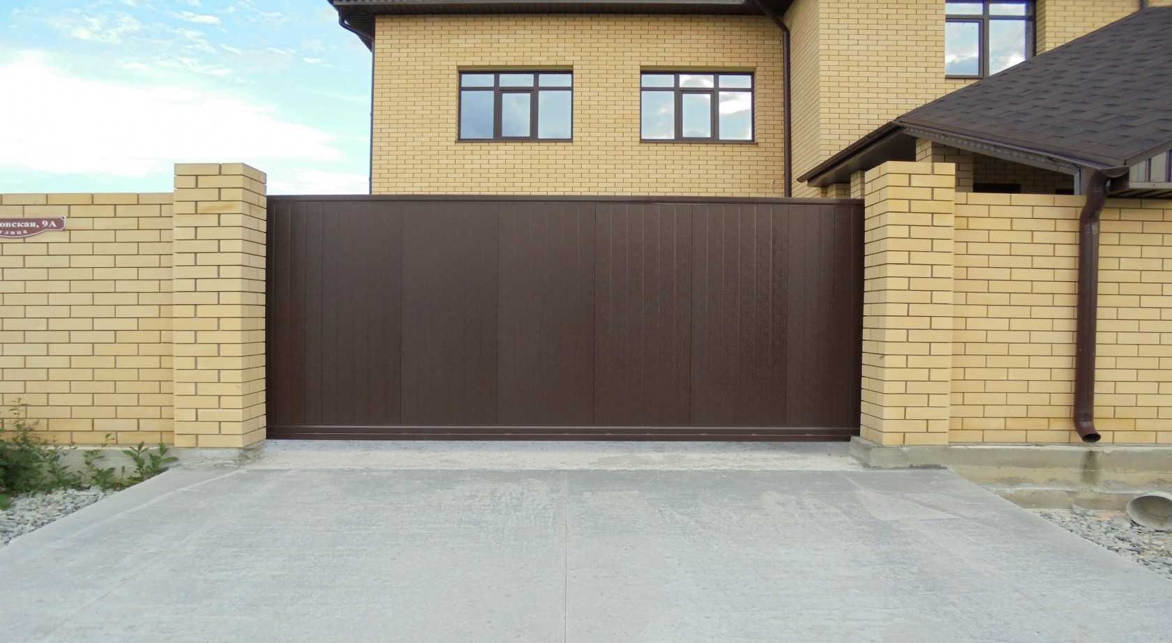 Ворота уличные откатные, распашные, автоматические DoorHan