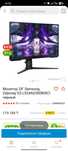 Монитор 24" Samsung Odyssey G3 игровой мониторLS24AG300NIXCI черный