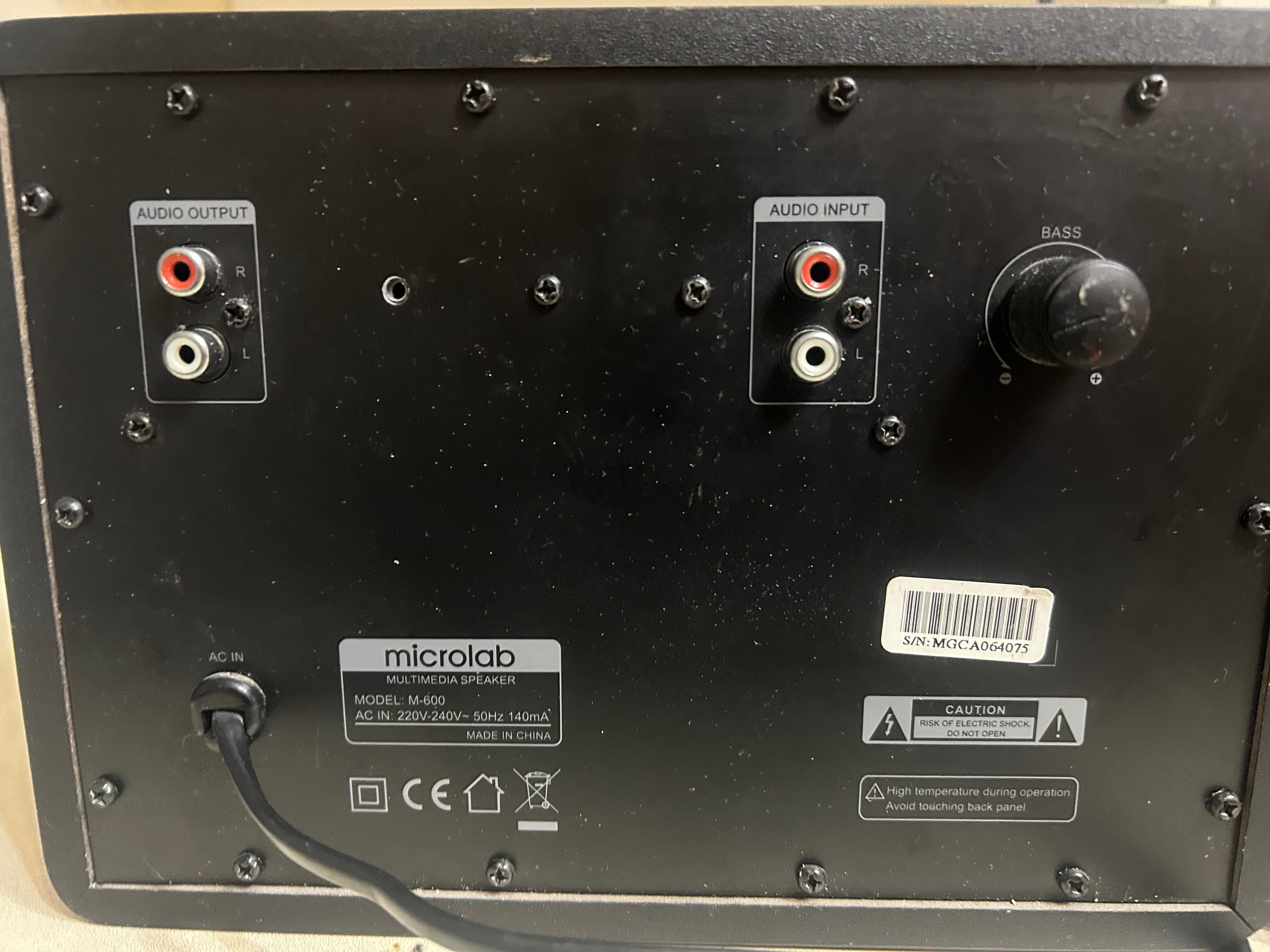 Microlab колонки и сабвуфер саб сабуфер