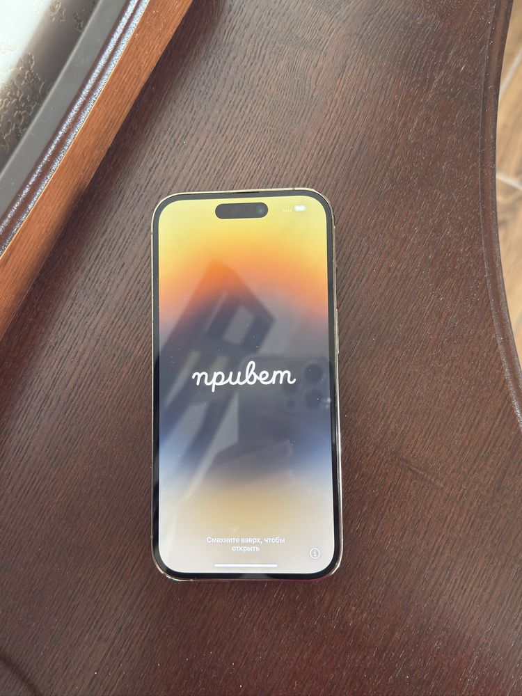 iPhone 14 Pro 128GB | Золотой | Отличное состояние | Face ID работает