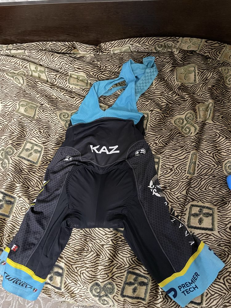 вело трусы вело форма astana pro team size M