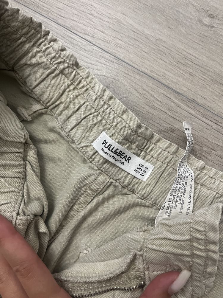 Джинсовые шорты Pull&Bear