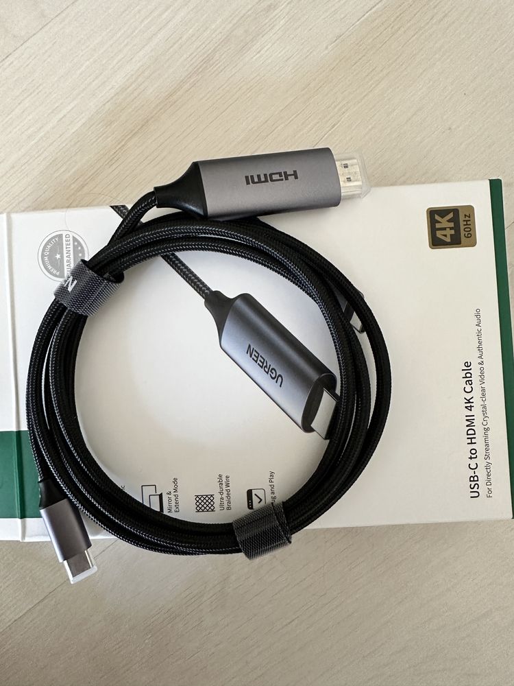 Кабель 4k ugreen usb-c hgmi