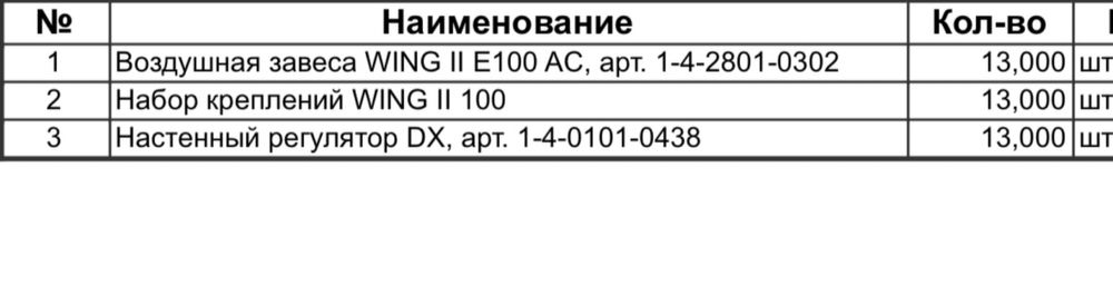 Тепловая завеса