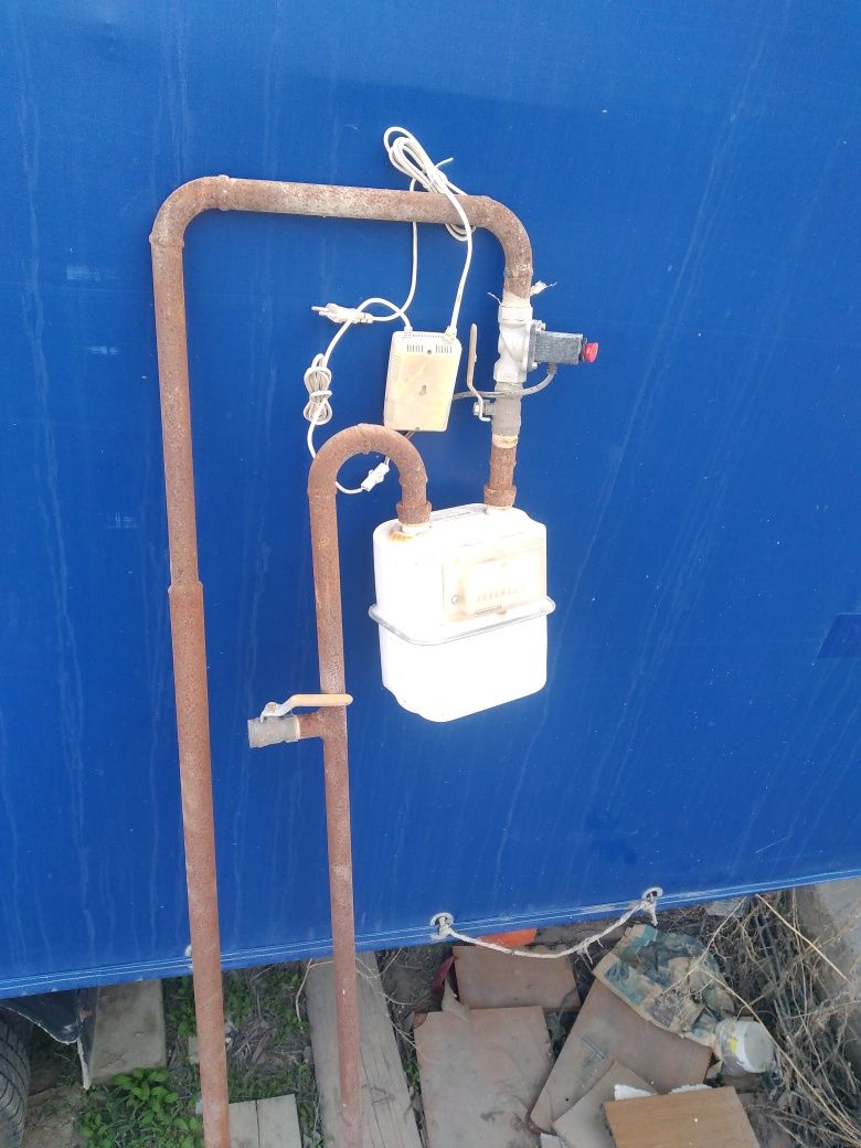 счетчик газа, аварийный датчик газа