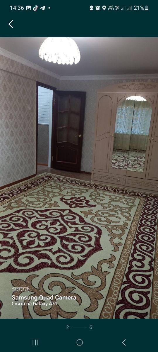 Мкр Привакзальный  кв.ра сатылады.