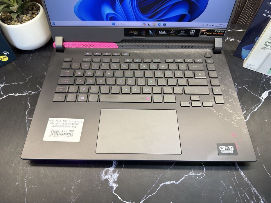 ASUS ROG Strix G15 /Ryzen 7-5800H/16GB/512GB/RTX3060 6GB[20]
