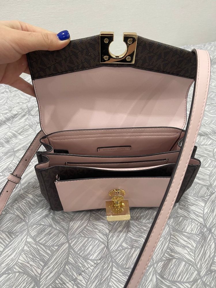 сумка michael kors розовая