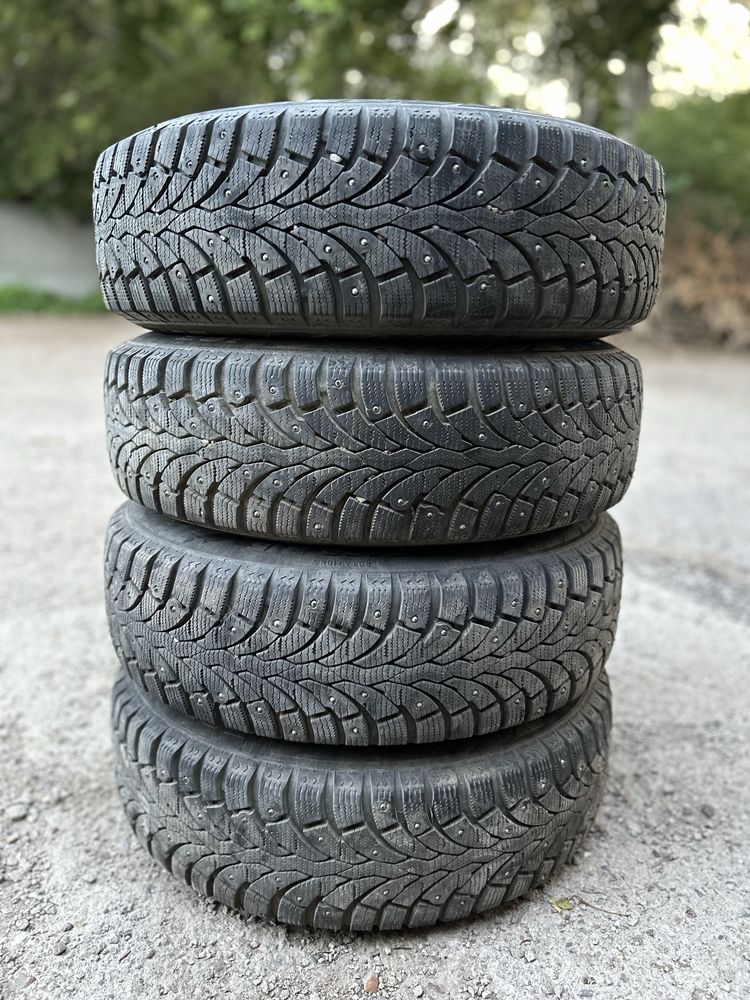 Диски R15 4x100 с зимней резиной Pirelli