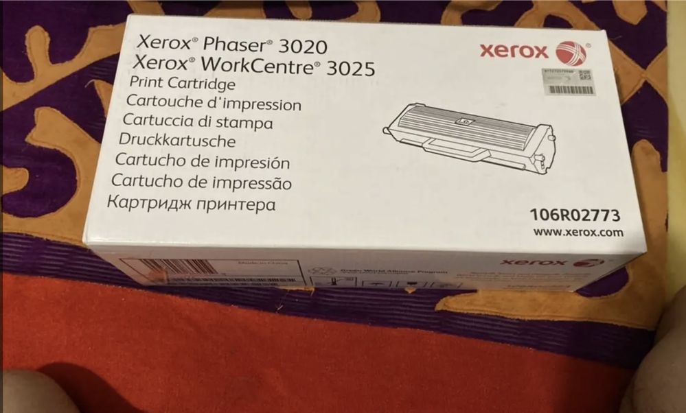 Катридж  новый не распакованный