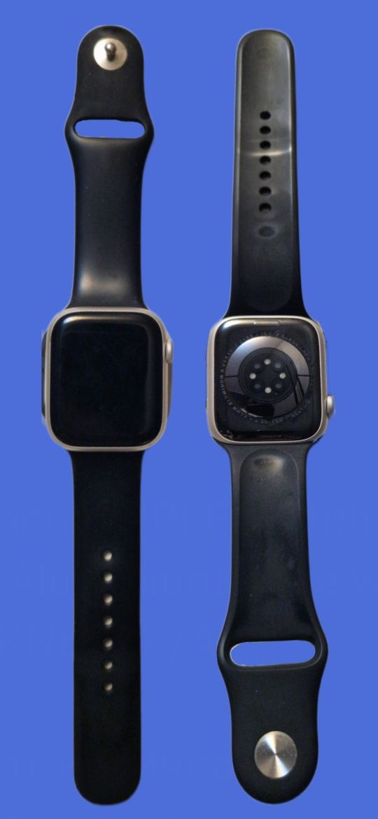 Смарт часы APPLE Watch Series 7 GPS, 45mm Starlight Aluminium Case wit