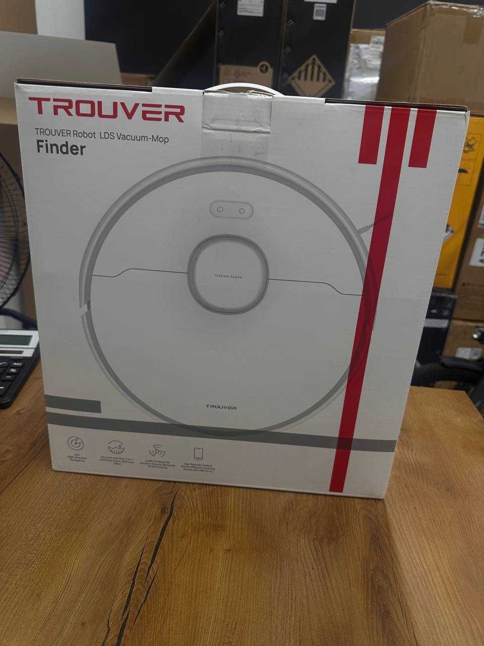Распродажа! НОВЫЙ! Робот-пылесос TROUVER Robot LDS Vacuum Mop RLS3