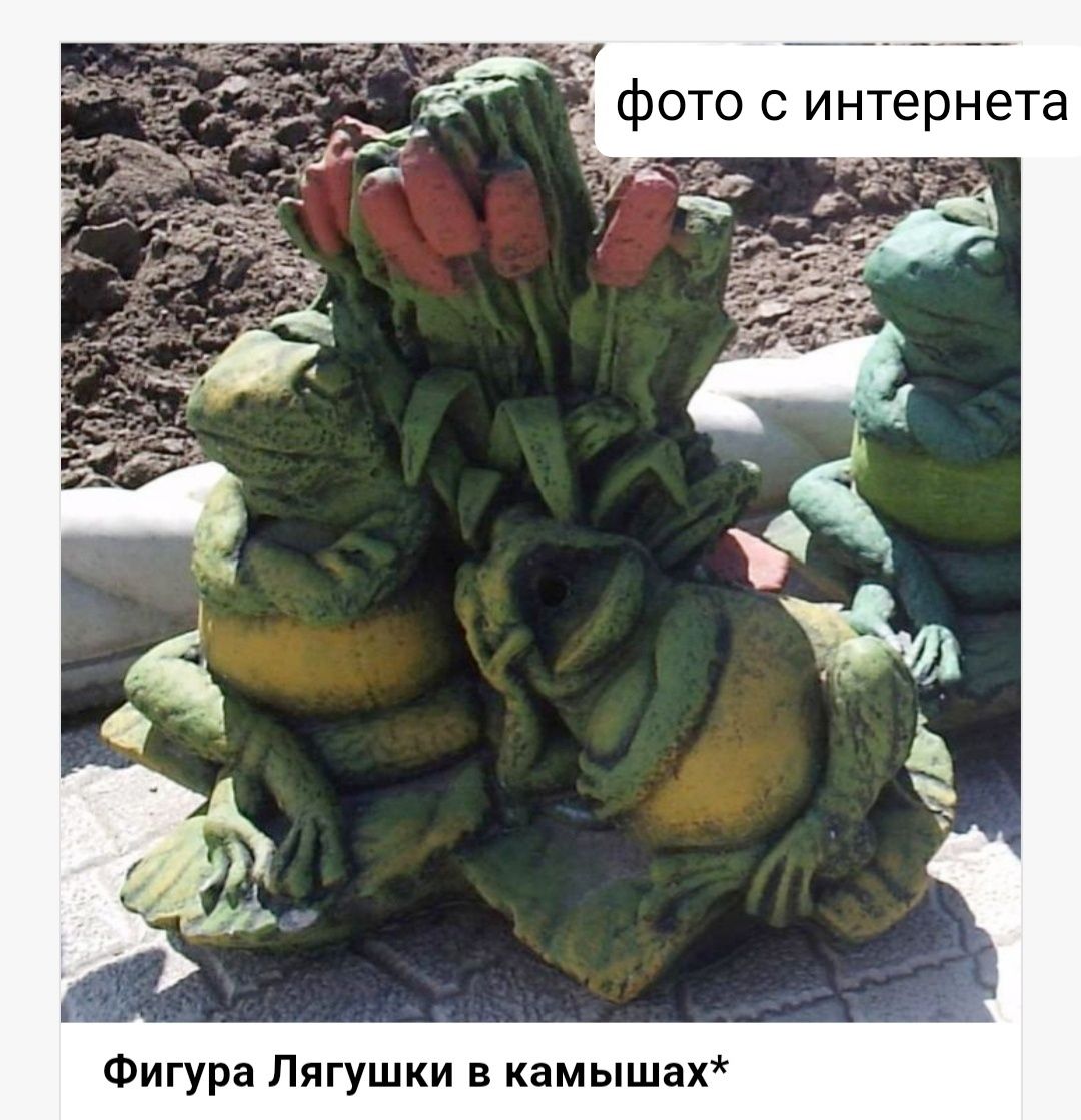 Садовая фигурка фонтан