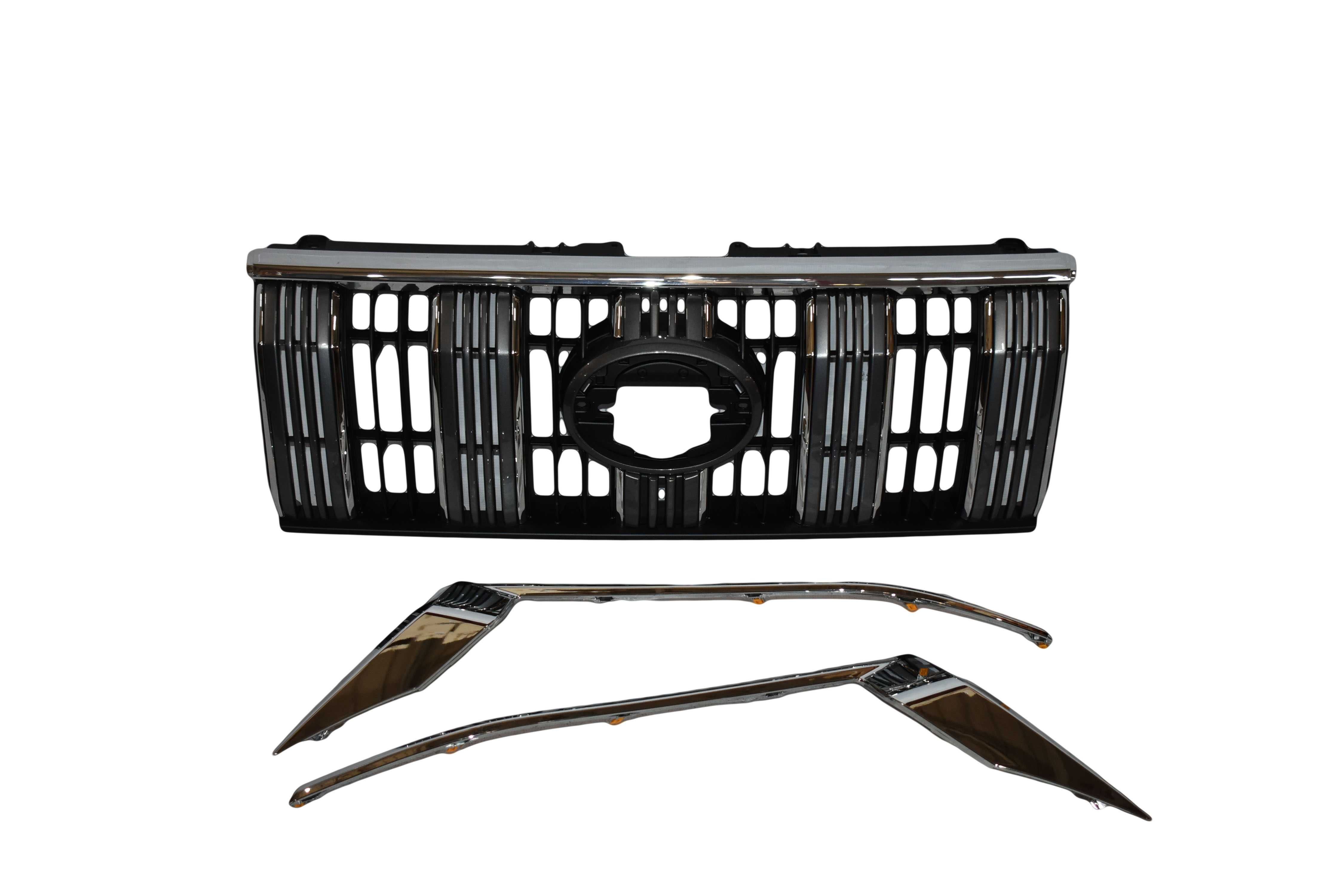 Решетка радиатора (под камеру) Land Cruiser Prado 150 17-