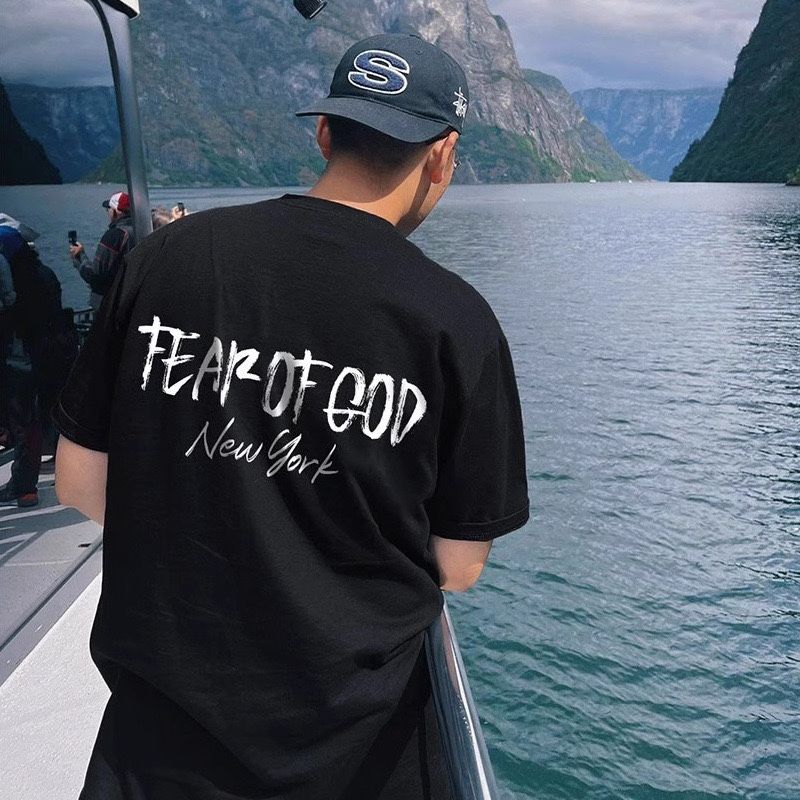 Футболка Fear of God Essentials New York