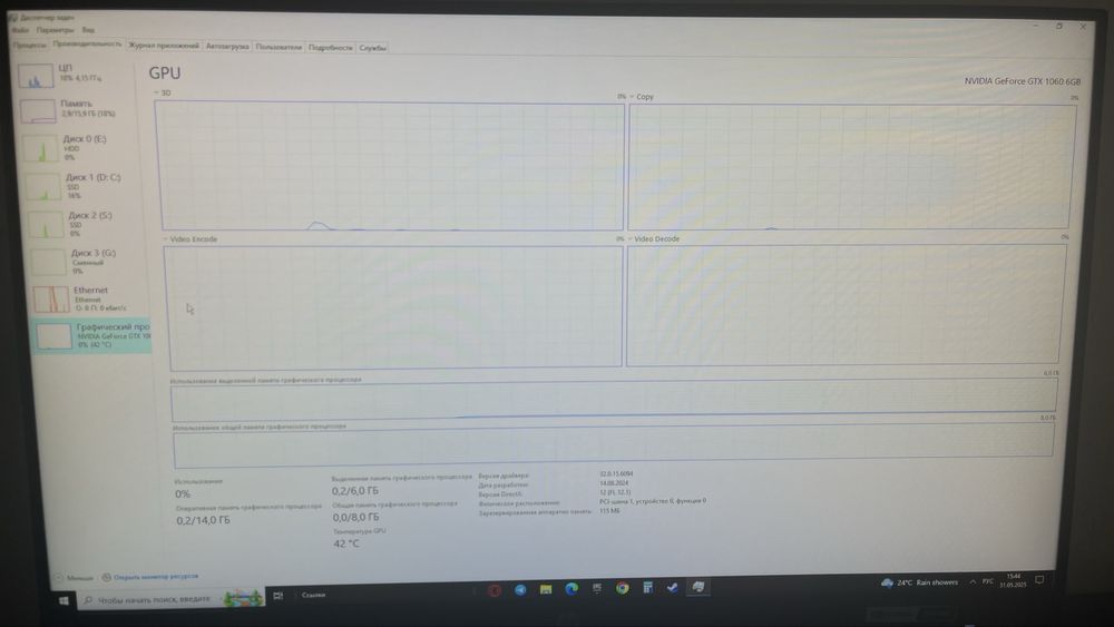 пк игровой gtx 1060
