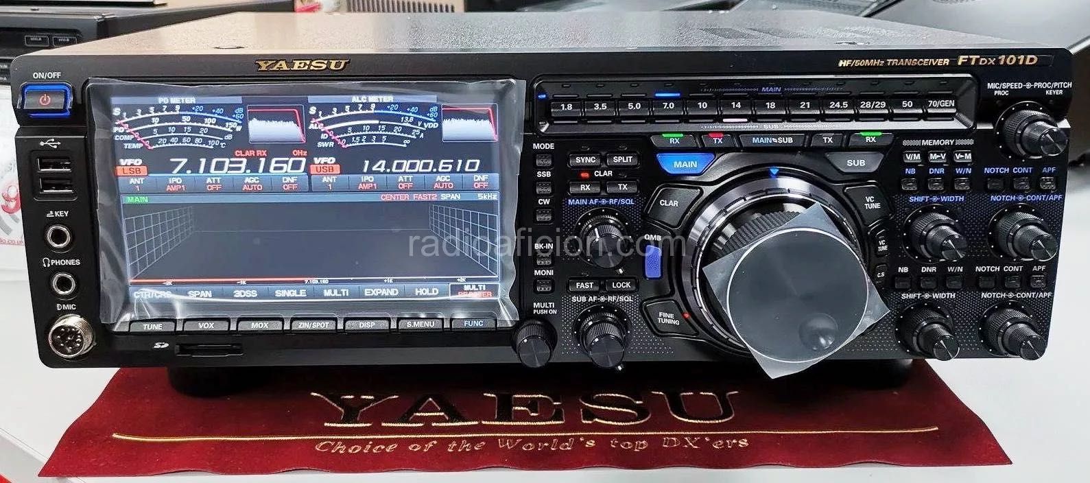 Трансивер yaesu FTDX101D 100w