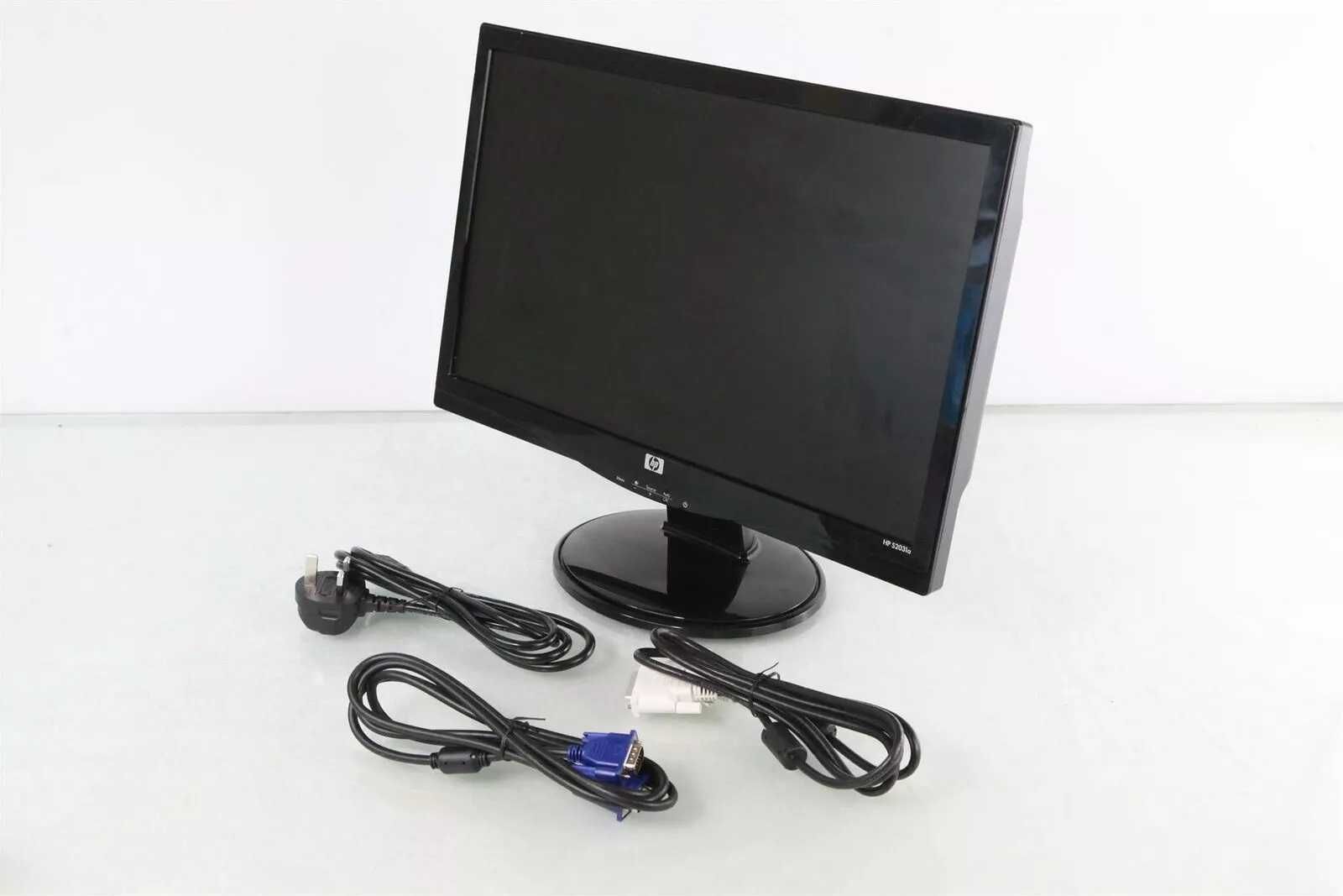HP S2031A 20", 1600x900, (16:9), Подключение Входы: VGA (D-Sub) DVI-D.