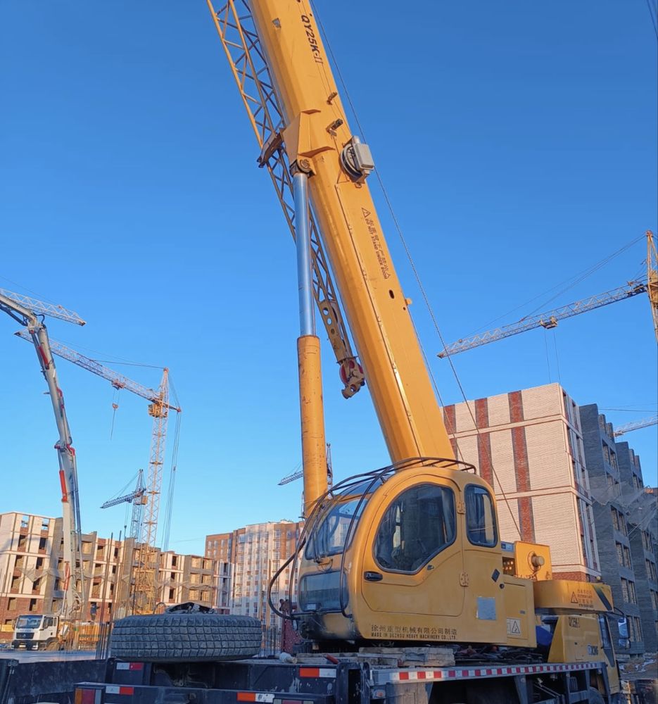 Услуги автокрана 25 тонн китаец