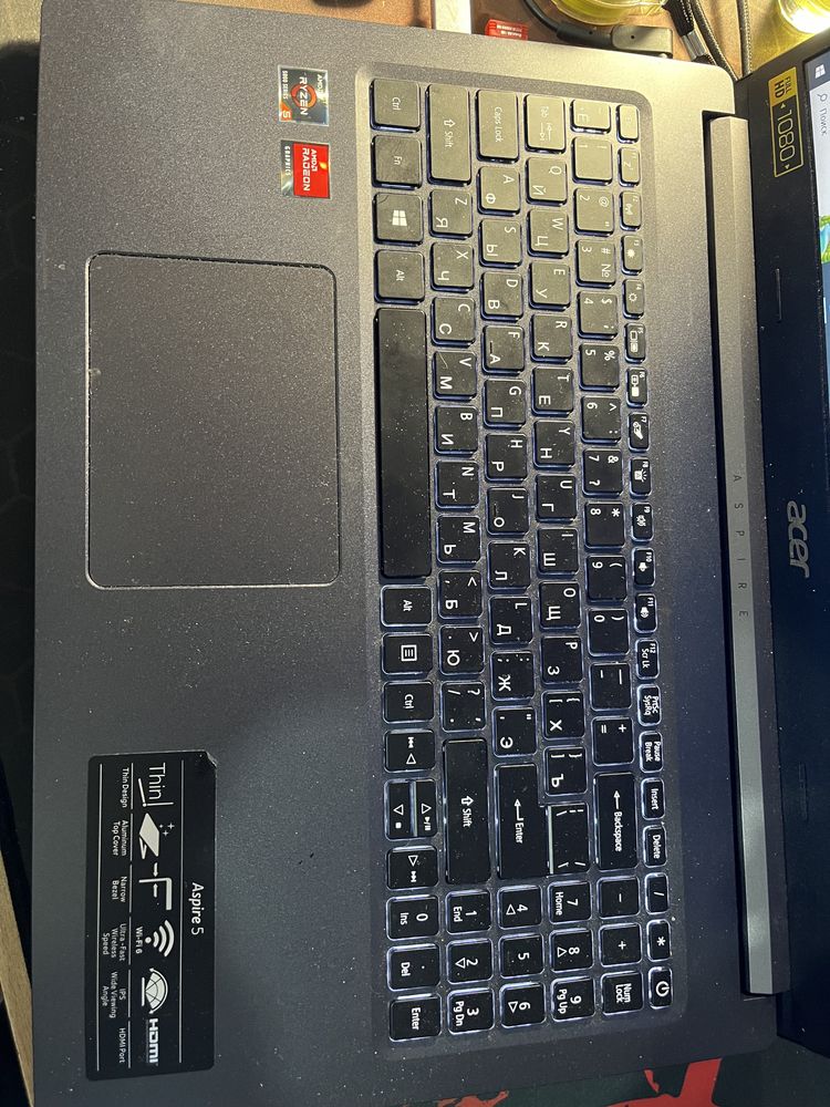 Ноутбук Acer Aspire 5 A515-45G NX.A8EER.00A черный