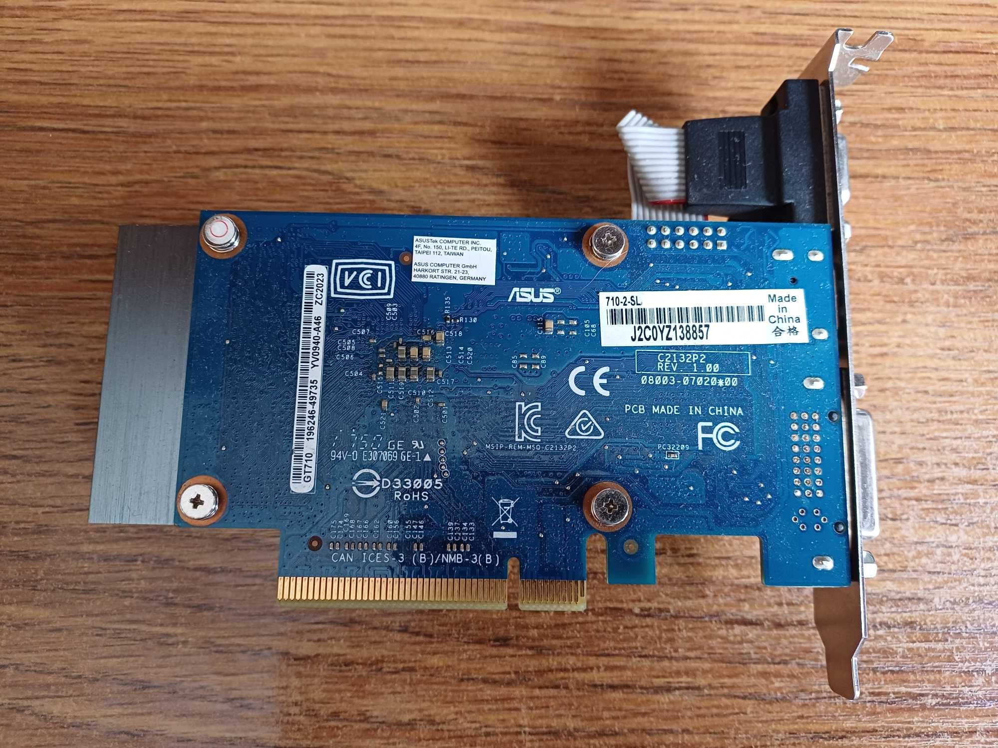 Видеокарты ASUS GT710-2-SL, ASUS GT610-SL-1GD3-L
