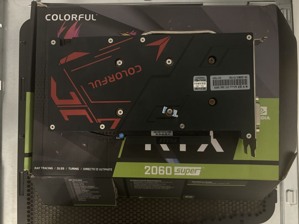 Видеокарта 2060 rtx colorful