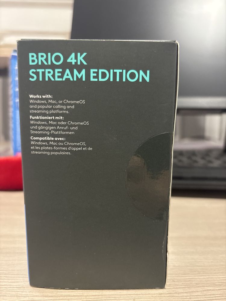 BRIO 4K Stream Edition — Веб-камера для стримов / Zoom / YouTube