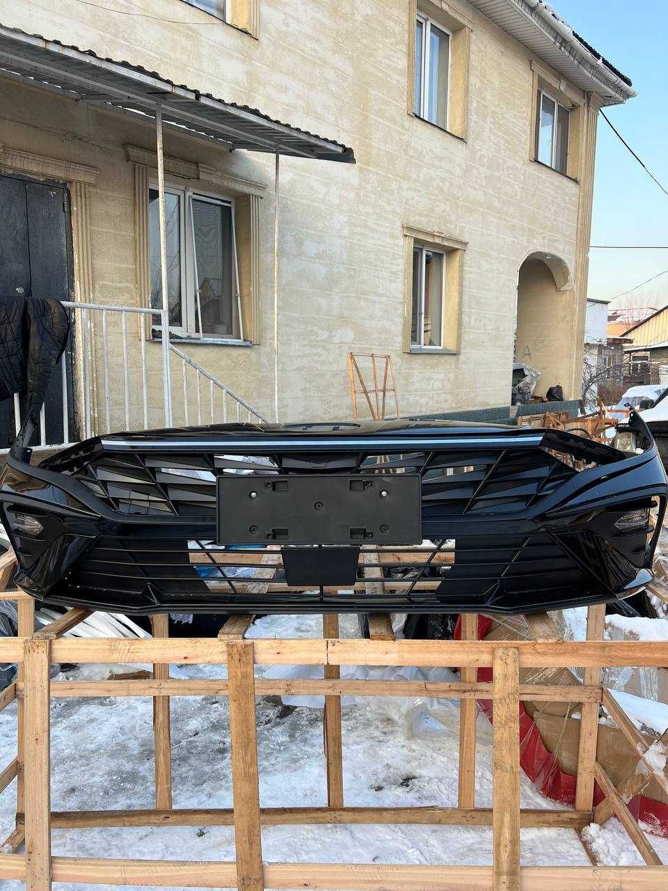 Передний бампер в сборе Елантра/Селтос