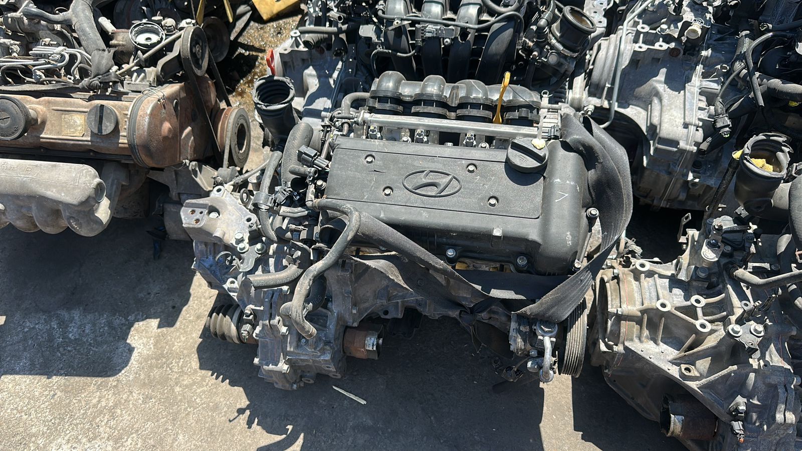Хундай Акцент Hyundai Киа двигатели из Европы