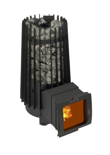 Печь для бани Cometa 180 Vega Long Window Max Grill`D
