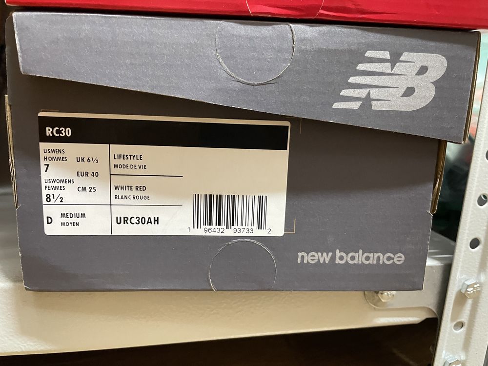 Оригинальные кроссовки New Balance RC30 Унисекс Size: M7/W8.5 (40)