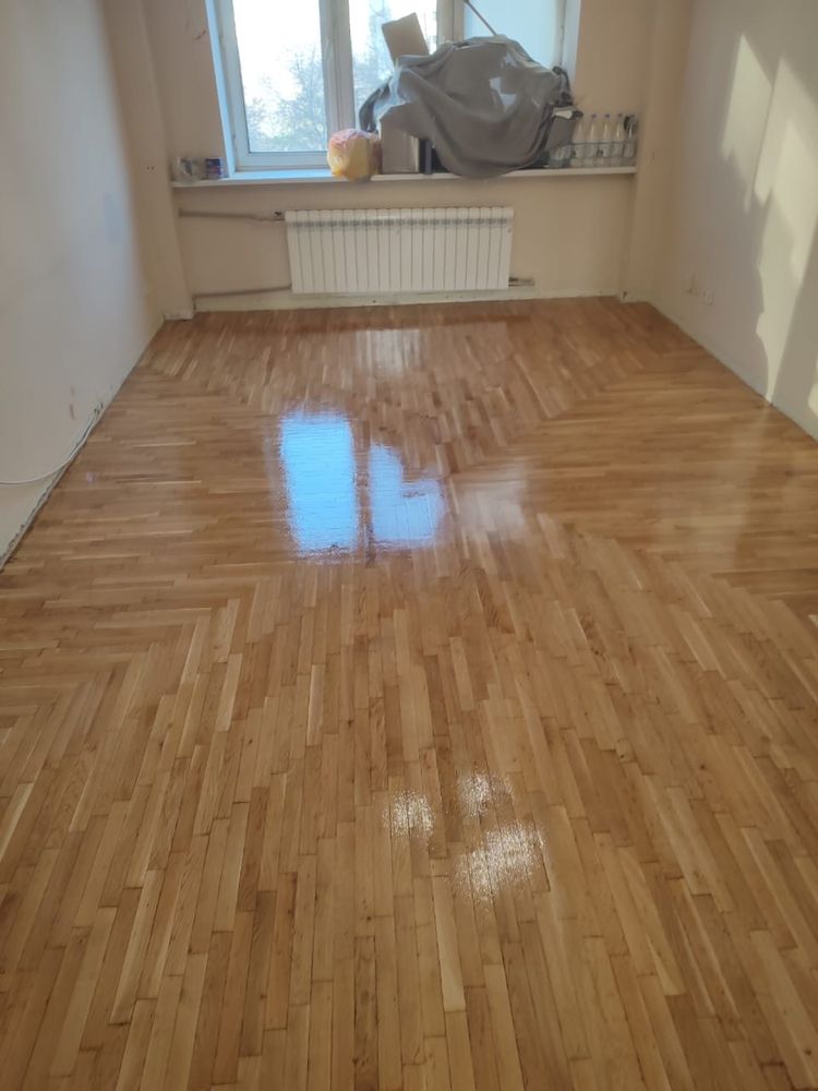 Шлифовка реставрация паркета!