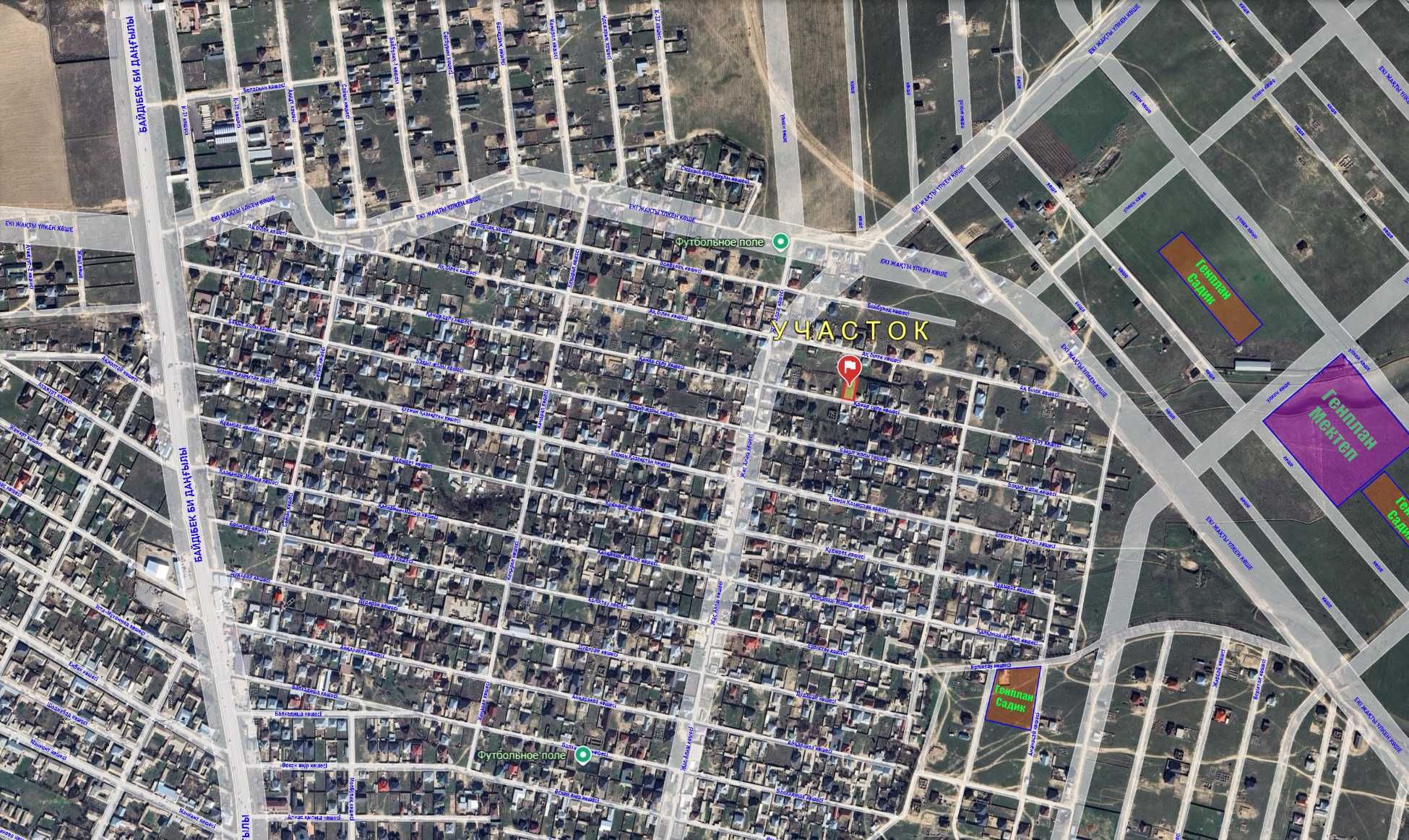 мкр Бозарык (мкр Алтын орда), Қамар сұлу көшесі, уч №114 - 8 соток