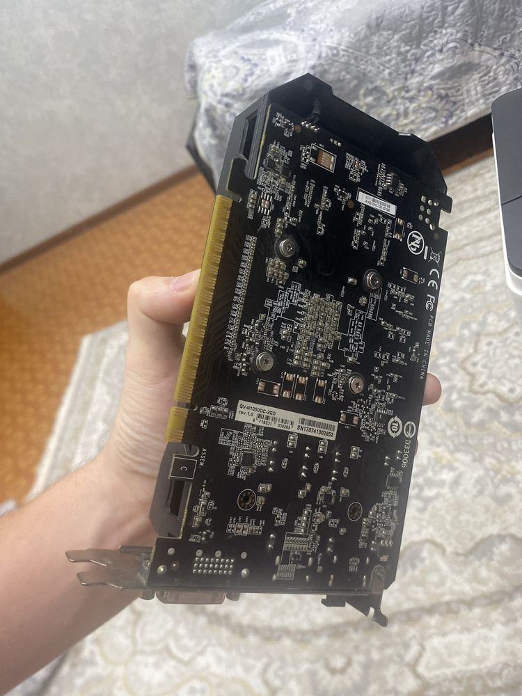 Видеокарта GTX 1050