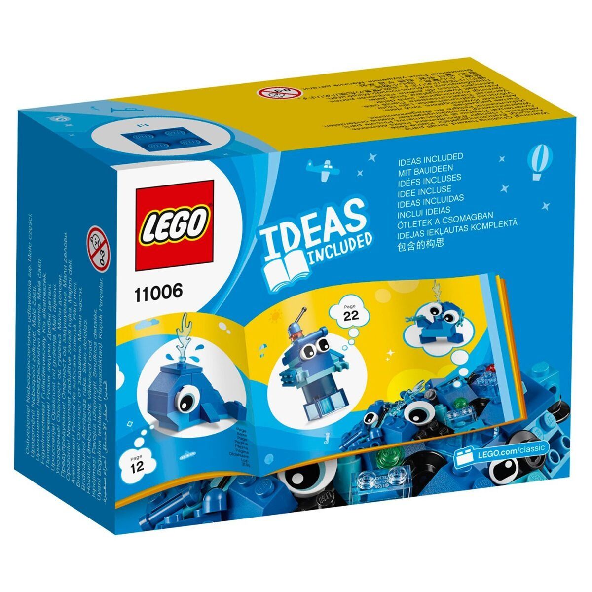 LEGO Classic Синие кубики (оригинал)
