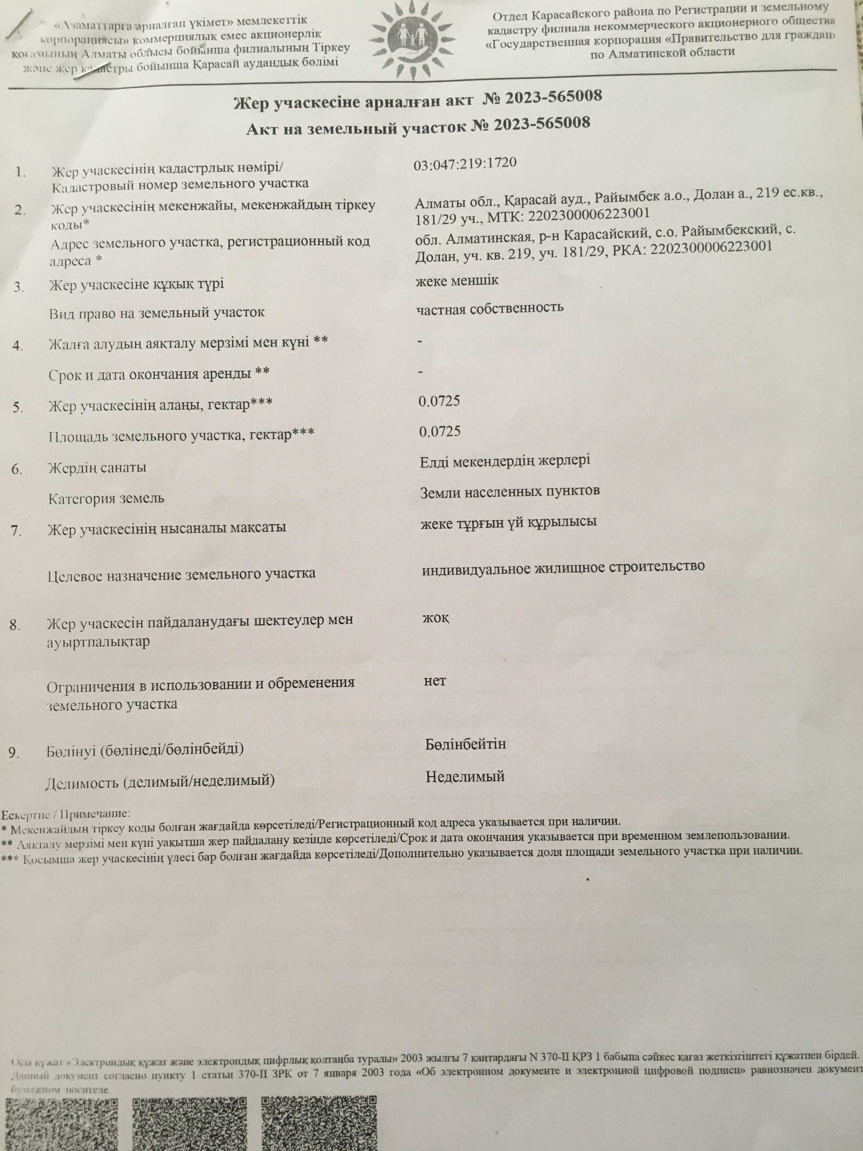 Продам участок ИЖС
