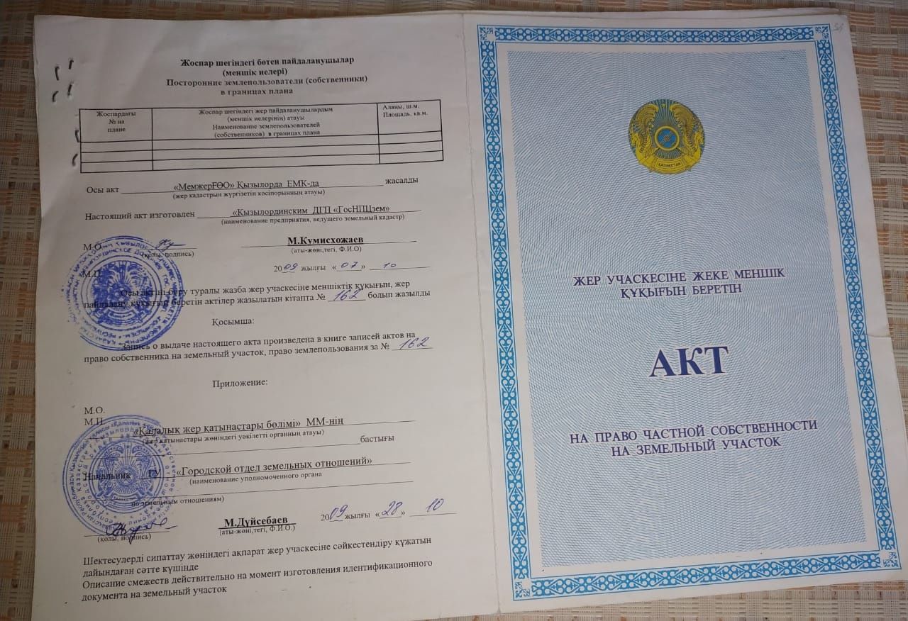 Наурыздың кіре берісінде 10 сотық жер!