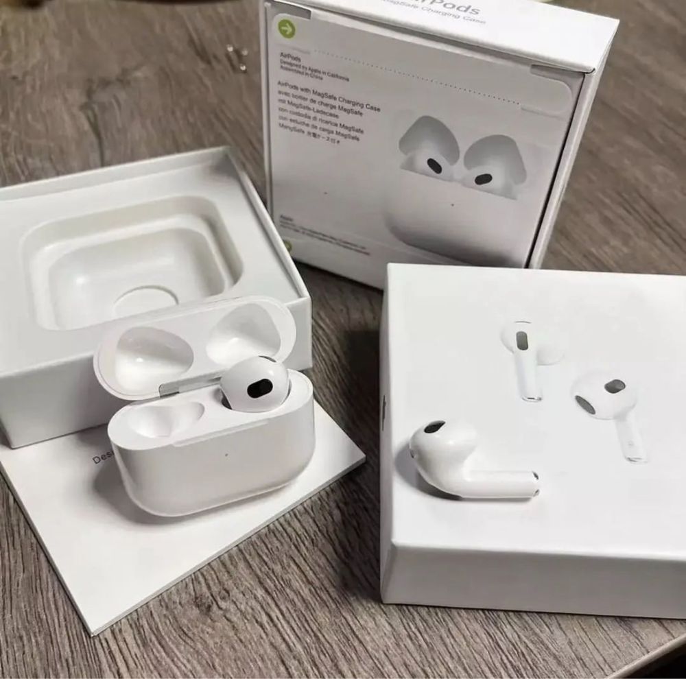  AirPods 3 Apple EAC Lux 1 в 1, Лучший подарок! Люкс