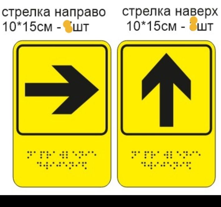 Тактильная плита, мнемосхема