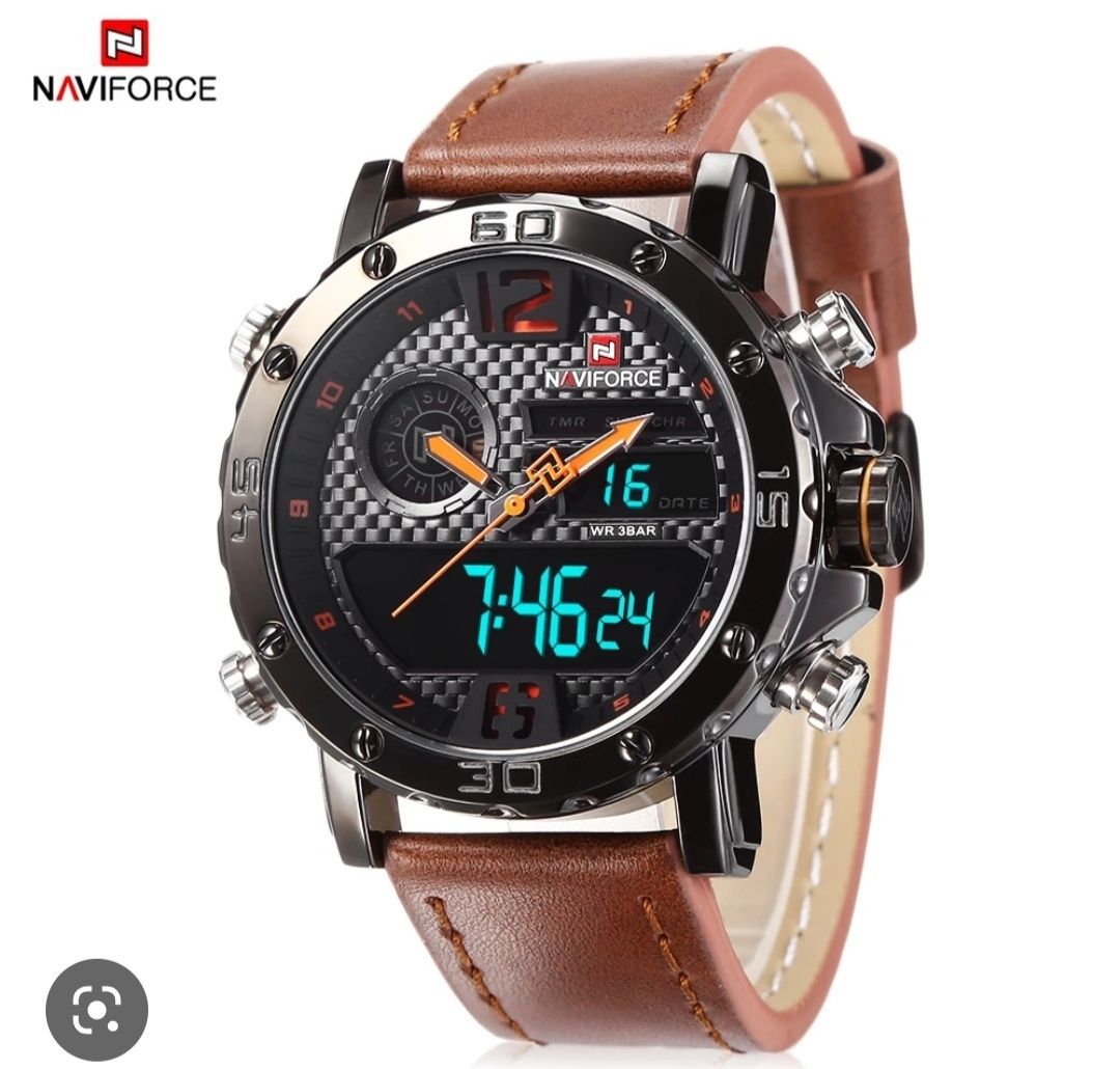 Мужские часы Naviforce 9134 Male Dual.