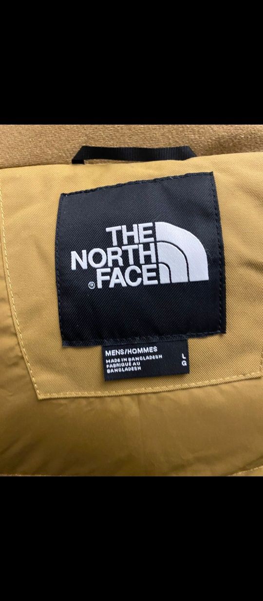 Пуховик the north face L - 54р