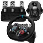 logitech G gaming steering wheel Black