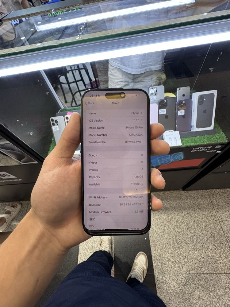 Iphone 15 Pro 128гб 89% айфон 15про 128 гб 89%