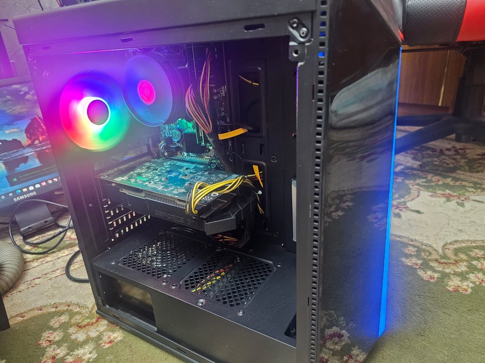 Продам компьютер монитор игровой системный core i3