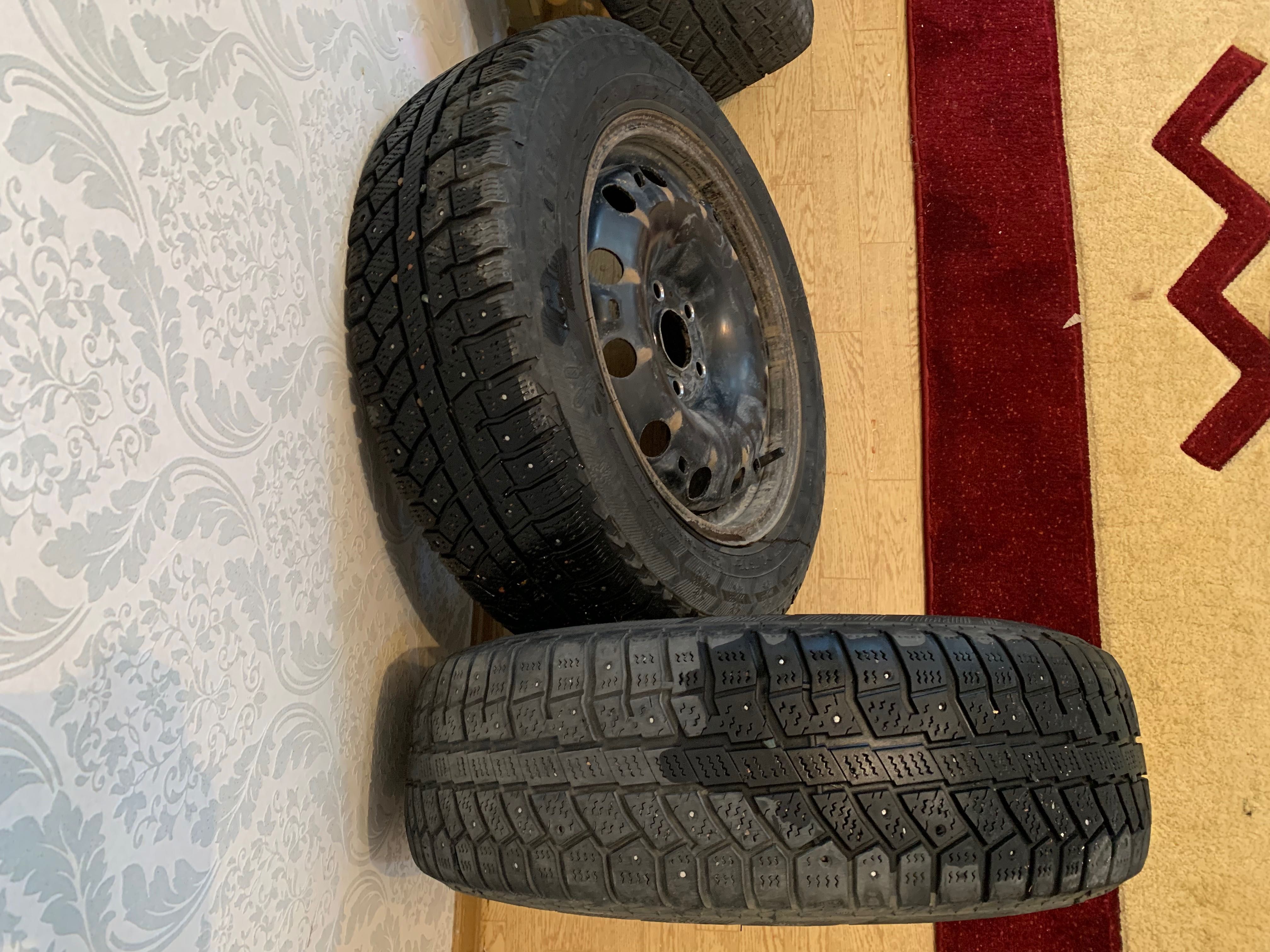 Зимние колеса в сборе R15