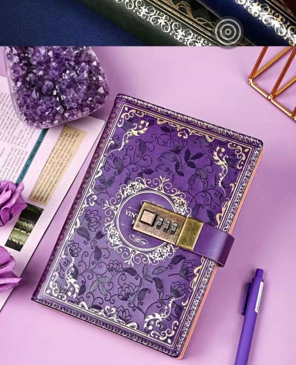Записная книжка с паролем для входа