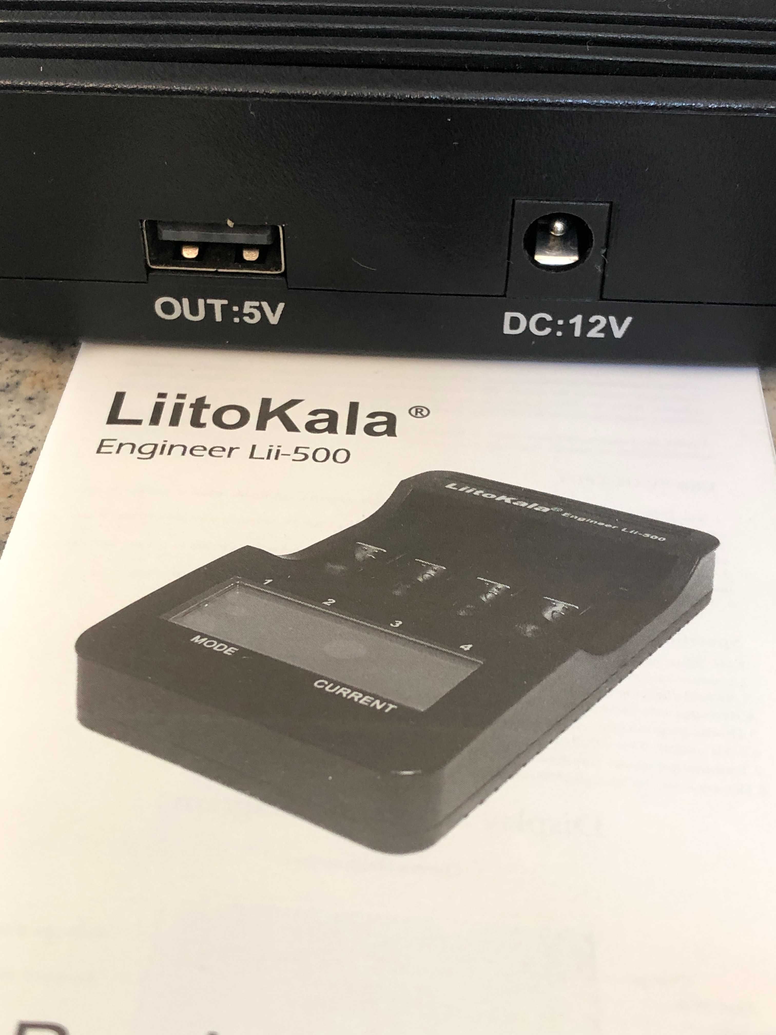 Зарядное устройство Litokala li-500 для  LI-on -Ni-Mi аккумуляторов